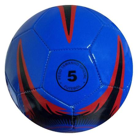 Imagem de Kit Com 5 Bolas De Jogar Futebol Campo Infantil Costurada