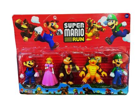 Super Mario, Luigi, Princesa e Yoshi - kit 4 bonecos grandes - Super Size  Figure Collection - Bonecos - Magazine Luiza