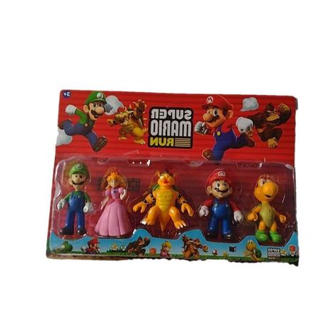 Super Mario, Luigi, Princesa e Yoshi - kit 4 bonecos grandes - Super Size  Figure Collection - Bonecos - Magazine Luiza