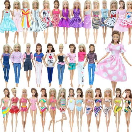 Kit De Acessórios Roupas Para Boneca Barbie e Ken - Sheilinha Confecção -  Roupa de Boneca - Magazine Luiza