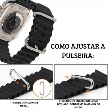 Imagem de Kit com 5 Pulseiras Ocean para Smartwatch LançamentoTamanho 38-40