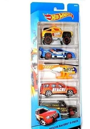 Kit 5 Carrinhos Básicos Sortidos - Hot Wheels 1806 - Noy Brinquedos