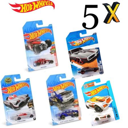 Kit com 5 Carrinhos Hot Wheels Sortidos - Mattel - Carrinho de Brinquedo -  Magazine Luiza