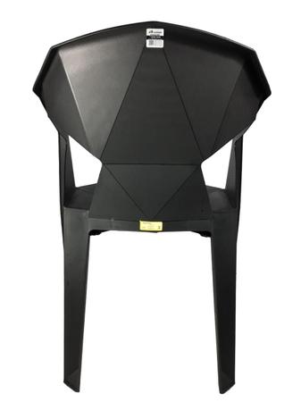 Imagem de Kit Com 6 Cadeiras Diamond Para Igreja Escritório Escola
