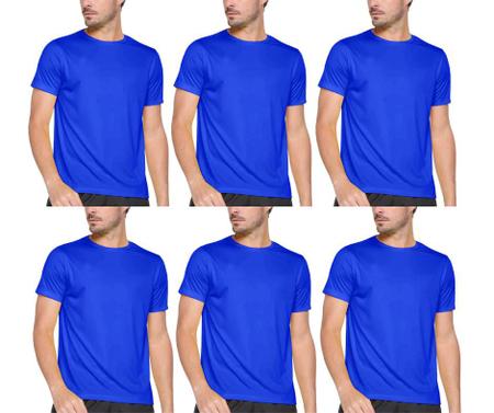 Kit com 6 Camisas Camisetas Blusas Baby Looks T shirts Masculina Feminina Slim Basica 100 Algodao Camisetal Camiseta Feminina Magazine Luiza