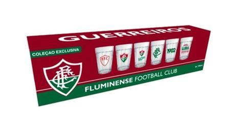 Imagem de Kit Com 6 Copos Americano Coleção Fluminense 190Ml