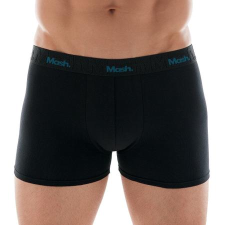 Imagem de Kit Com 6 Cuecas Boxer Box Masculina Adulto Mash Algodão Cotton Multicor Com Elastano