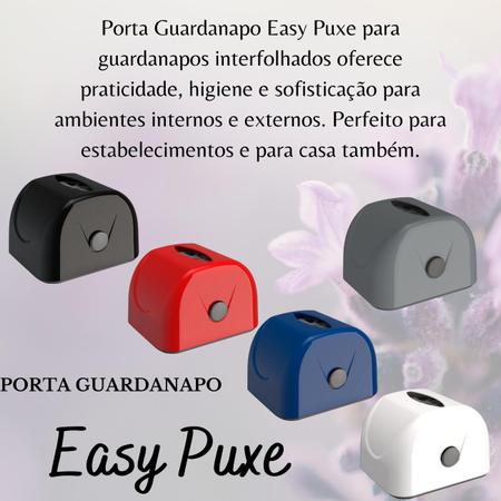 Imagem de Kit com 6 Porta Guardanapo Mesa Dispenser Multiuso Organizador Suporte Papel Interfolhado Easy Puxe