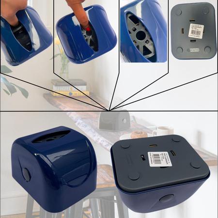 Imagem de Kit com 6 Porta Guardanapo Mesa Dispenser Multiuso Organizador Suporte Papel Interfolhado Easy Puxe