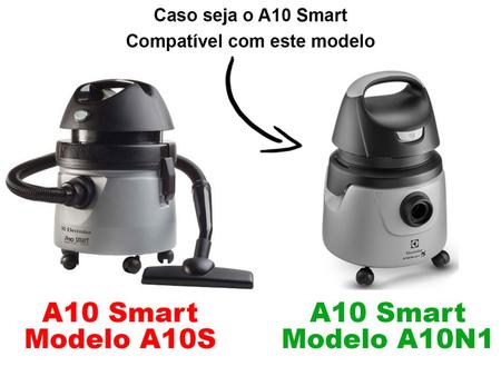 Imagem de Kit Com 6 Sacos Descartáveis Aspirador Pó Electrolux A10 Smart Mod. A10n1 + Filtro Motor