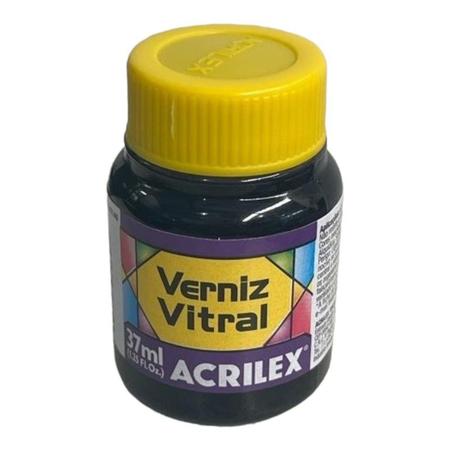 Imagem de Kit com 6 Verniz Vitral  Violeta Cobalto 540 Acrilex 37ml