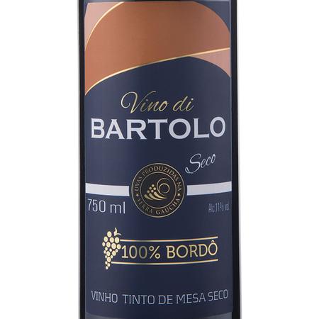 Imagem de Kit com 6 Vinho Tinto Seco Bordô Di Bartolo Serra Serra Gaúcha 750 ml