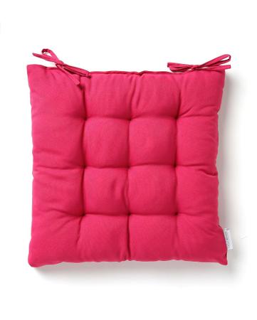 Imagem de Kit com 8 almofadas futon assento para cadeira - pink - nacional