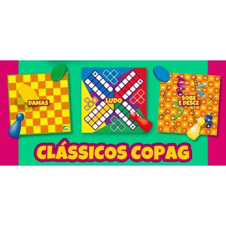 Conjunto com 8 Jogos - Clássicos - Copag - superlegalbrinquedos