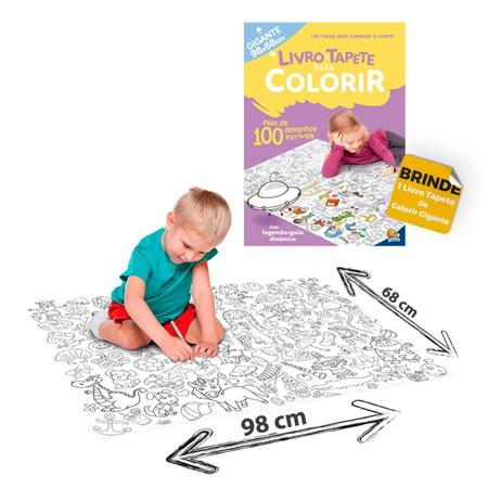 Imagem de Kit com 8 Livros Infantil para Ler + 1 Livro de Colorir