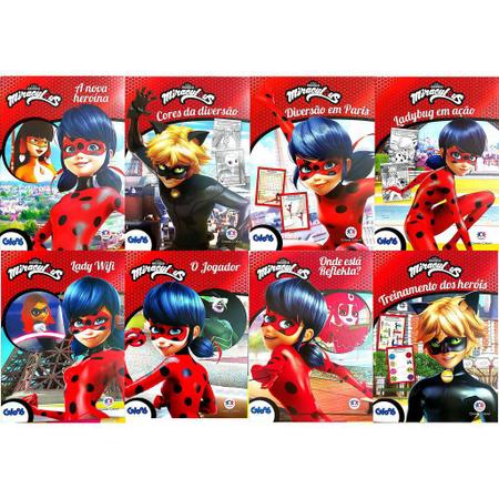  Miraculous: As Aventuras de Ladybug: Diverte-te com os Teus  Super-heróis! Jogos e Atividades (Portuguese Edition): 9789897075490: AAVV:  Books