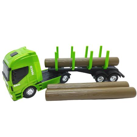 Caminhão Madeira Baú Brinquedo Presente Criança Promoção