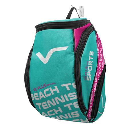 Imagem de Kit com Raquete Beach Tennis Evolution Kevlar Carbon, 3 Bolas e 1 Mochila de Transporte VG Plus