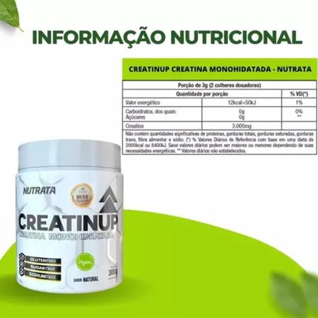 Imagem de Kit combo whey w100 900g + creatina 300g nutrata sabores variados