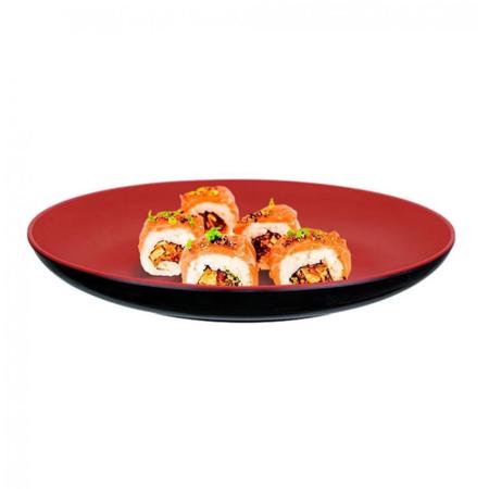 Imagem de Kit Comida Japonesa 1 Tigela 450ml, 1 Tigela 850ml, 2 Pratos 20cm, 2 Par de Hashi