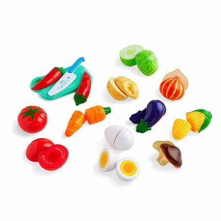 Kit Comidinha Infantil - Creative Fun - Super Feira Legumes - Multikids