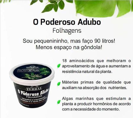 Imagem de Kit Completo Adubo Fertilizante - O PODEROSO  TERRAL