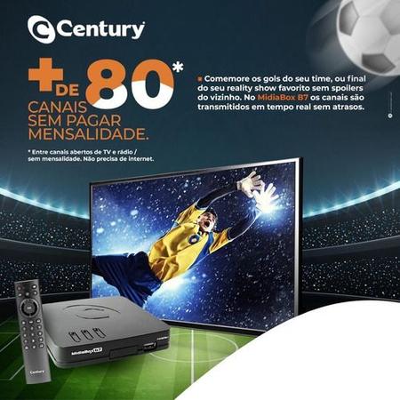 Imagem de Kit Completo Antena Parabólica Banda Ku Receptor Century B7