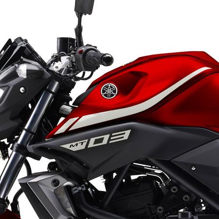 Imagem de Kit Completo Faixas Yamaha Mt-03 2019/2020 Adesivo Refletivo