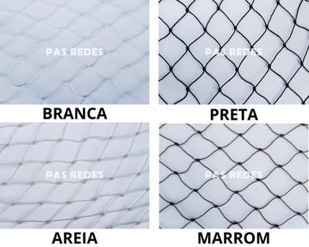 Kit Completo Rede de Proteção Janelas Sacadas Crianças Gatos 1,20m 1,50m - PAS Redes Imagem de Kit Completo Rede de Proteção Janelas Sacadas Crianças Gatos 1,20m 1,50m