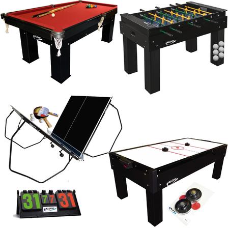 Kit De Mesas para Salão de Jogos Black Klopf Cód 10434880