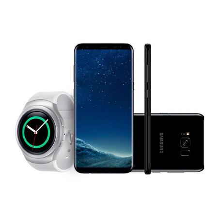 Kit Compre Samsung Galaxy S8 Ganhe 50 de Desconto no Smartwatch e Leve Fone Sem Fio Level Active Smartwatch e Acessorios Magazine Luiza