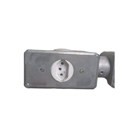 Kit condulete Wetzel com módulo de tomada 20A 250V Branca - Schneider Imagem de Kit condulete Wetzel com módulo de tomada 20A 250V Branca