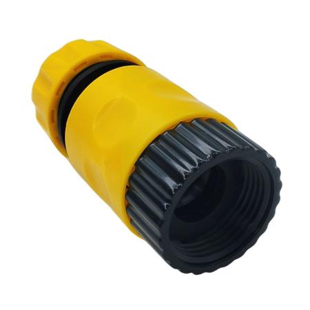 Imagem de Kit Conector com Engate Rápido Amarelo Compatível com Lavajato Vonder LAV1300