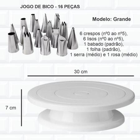 Kit Bailarina E Jogo Com 3 Espatulas Para Confeitar Bolos Alta Qualidade  4.8 1,7mil Avaliações