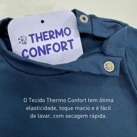 Imagem de Kit Conjunto Body Macacão Térmico Comfort Peluciado Inverno