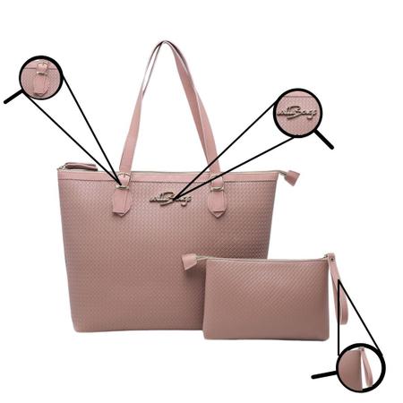 Imagem de Kit Conjunto Bolsas Feminina 5 Pç Lindas Willibags