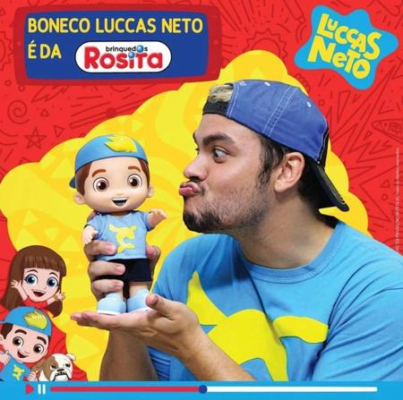 Kit Conjunto Luccas Neto E GI Neto C/ Som 14 Frases - Rosita