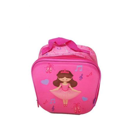 Kit Conjunto Mochila lancheira e estojo Princesa Bailarina - YINS Imagem de Kit Conjunto Mochila lancheira e estojo Princesa Bailarina - YINS