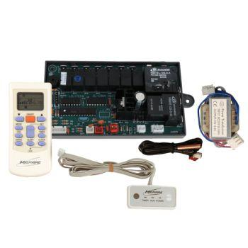 Imagem de Kit Controle Remoto Placa Eletrônica Universal Para Cassete