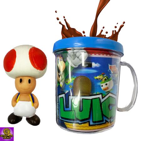 UCI traz copos personalizados com personagens do filme Super Mario