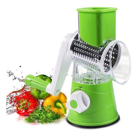 Imagem de Kit Cortador Legumes Utensilios Cozinha Fatiador Verduras Descascador Espiral