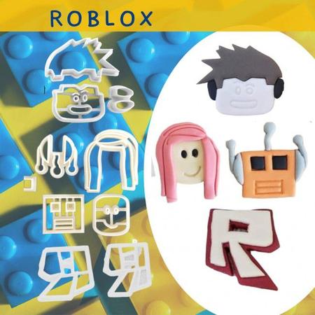 Kit Festa Roblox - Faça você a sua Festa! Moldes Grátis