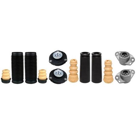 Kit Coxim Batente Amort Diant Traseiro Crossfox 2009 2010 11 - Auto Flex Imagem de Kit Coxim Batente Amort Diant Traseiro Crossfox 2009 2010 11