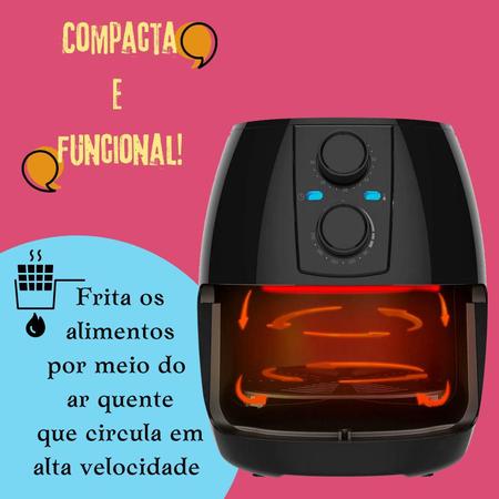 Air Fryer e Mixer Cadence, Preto - 220 Volts