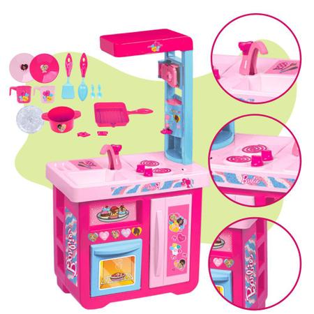 Brinquedo barbie barato cozinha