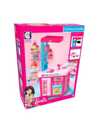 Kit Barbie Cozinha Mestre Cuca Luva + Touca + Avental Jogo - Cotiplás -  Cozinha Infantil / de Brinquedo - Magazine Luiza