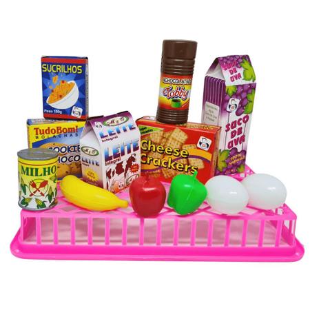 Kit Cozinha Infantil Fogão Jogo de Panela Comida Prato 20pç - Altimar -  Cozinha Infantil / de Brinquedo - Magazine Luiza