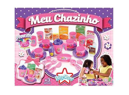 Kit Cozinha Infantil Jogo De Chá - Meu Chazinho Big Star