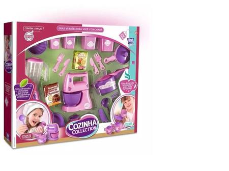 Kit Cozinha Infantil Jogo De Chá Rosa Menina 22 Acessórios - Zuca Toys -  Jogo de Chá Infantil - Magazine Luiza