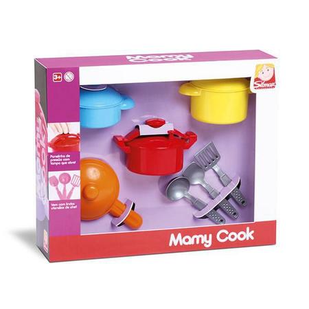 Imagem de Kit Cozinha Panelinha Acessórios Mamy Cook Chef Kit Silmar